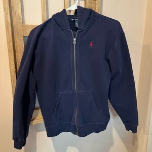 Polo Ralph Lauren Large Navy Blue Hoodie